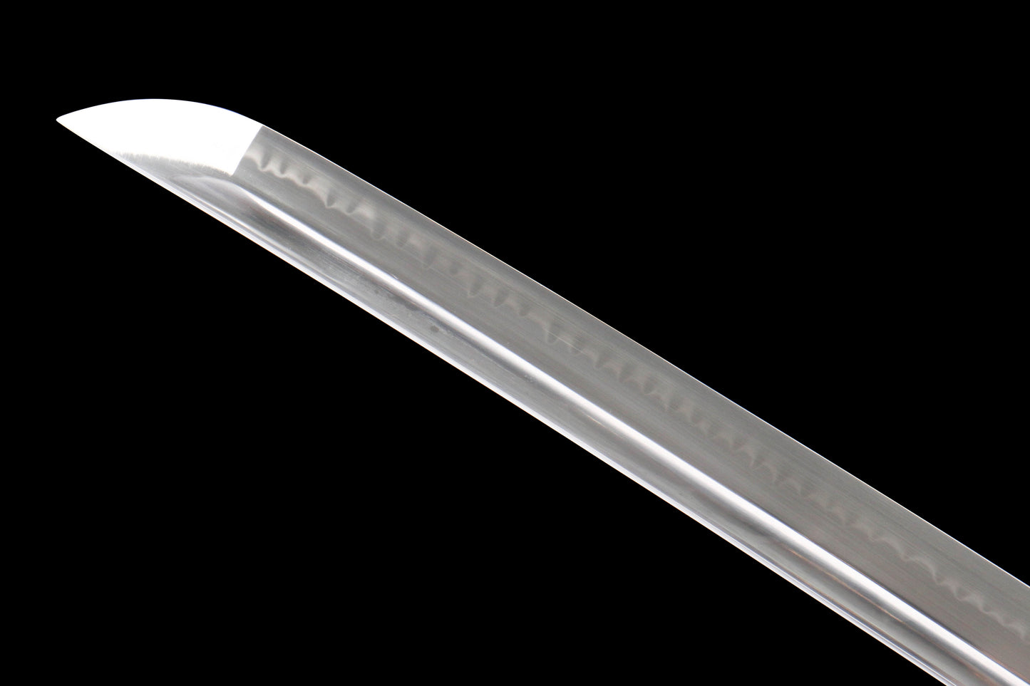 Yoteizan Soul: Midnight Gilding 2nd Gen 1:1 Iaido Katana - T10 Clay Tempered Blade with Full-Length Hi, Full Copper Fittings & Piano Lacquer Saya, Professional Grade Battle-ready katana