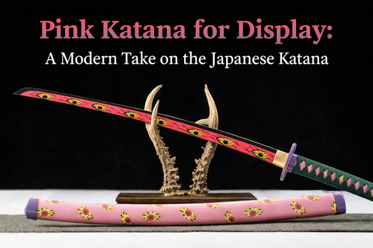 Pink Katana for Display: A Modern Take on the Japanese Katana