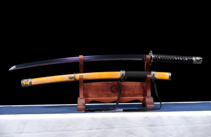 Immortal Blade - “Tear Prayer” Game Sword Replica, High Manganese Steel, Earthenwood Scabbard, 104cm Collector's Prop