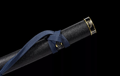 Devil May Cry Enma Anime Sword, 104cm Overall with 73cm High Manganese Steel Blade, Wood & Leather Sheath, Game Collectible