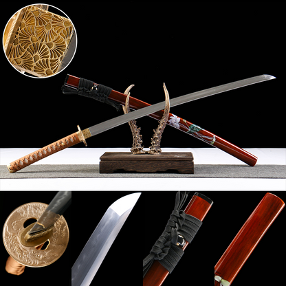 Anime-Inspired Design sword– for Cosplay &Display,Japenese Katana Real