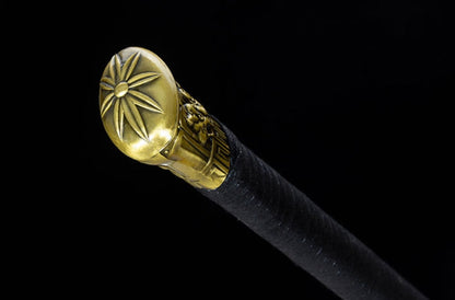 Jiang Long Broadsword - Cinematic Chinese War Dao, Hand-Forged in Longquan Tradition, 4.5cm Wide Blade with Anti-Slip Grip, for Display & Collection,Hand-forged katana