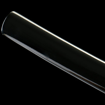 Yogarasu Katana 370 - Oil Quenched 1065 Steel with Raven Feather Hamon,Battle-ready katana