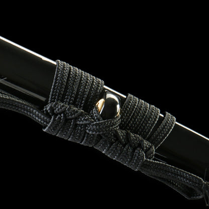Yowatari Katana 430 - Oil Quenched 1065 Steel with Moonlight Hamon,Battle-ready katana