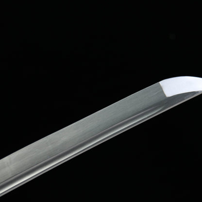 ‌Samurai Sword Series 750 - 0.7cm Thick Clay-Tempered Blade, Blue Birch Wood Sheath - Martial Arts & Display,Battle-ready katana