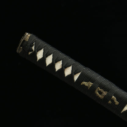 ‌Samurai Sword Series 750 - 0.7cm Thick Clay-Tempered Blade, Blue Birch Wood Sheath - Martial Arts & Display,Battle-ready katana