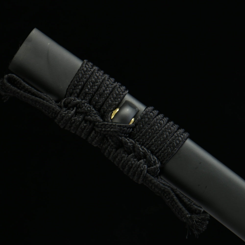 ‌Samurai Sword Series 750 - 0.7cm Thick Clay-Tempered Blade, Blue Birch Wood Sheath - Martial Arts & Display,Battle-ready katana