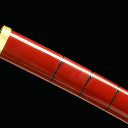 Sandai Kitetsu Replica - Anime Style Collection Sword, 1045 Steel Oil-Quenched, Blue Bark Wood Sheath, 103cm Overall, Model 370,Battle-ready katana