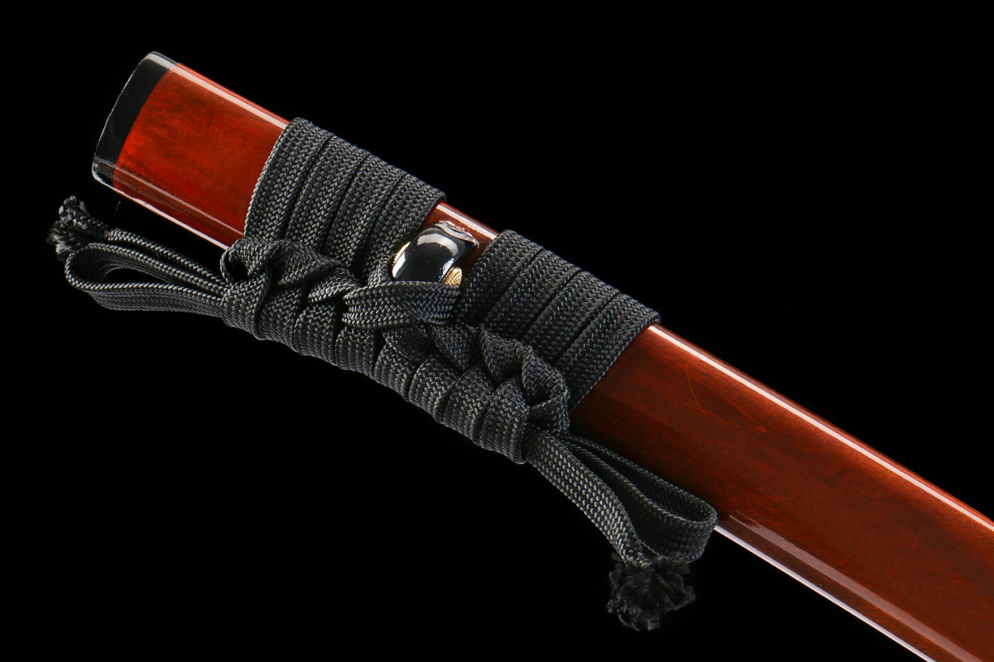 Blossom Moon Katana - Premium T10 Clay Tempered Samurai Sword, Full Copper Fittings, Genuine Ray Skin & Silk Ito Wrap, Model 830, Iaido Grade,Battle-ready katana