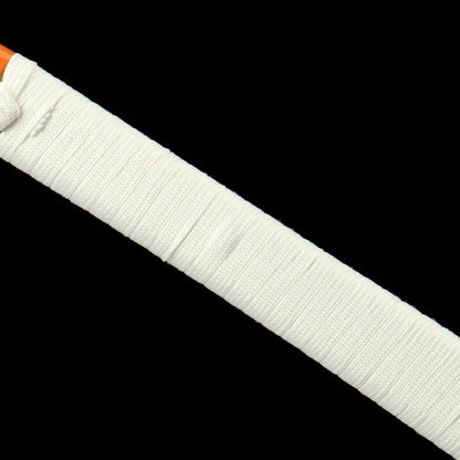 Demon Slayer: Kyojuro Rengoku's Nichirin Sword Replica - Anime Style with Green Lacquered Sheath, 58HRC Hardness, for Cosplay & Display,Battle-ready katana