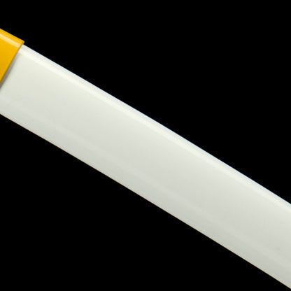 Demon Slayer: Zenitsu Agatsuma Nichirin Sword Replica - Anime Collectible, 105cm with Blue Lacquered Wood Sheath, Official Style,Battle-ready katana