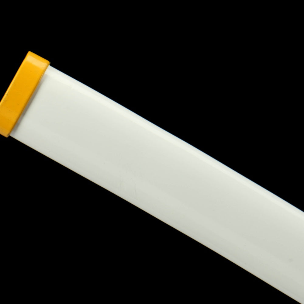 Demon Slayer: Zenitsu Agatsuma Nichirin Sword Replica - Anime Collectible, 105cm with Blue Lacquered Wood Sheath, Official Style,Battle-ready katana