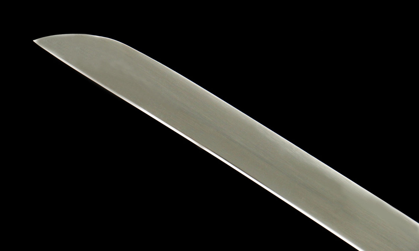 "Crimson Mirage" Katana - 28.3" Phantom 65Mn Blade | Zinc Alloy Tsuba | Alert No.410,Functional samurai sword