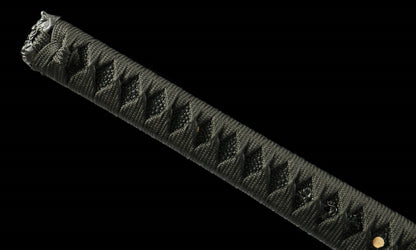 "Crimson Mirage" Katana - 28.3" Phantom 65Mn Blade | Zinc Alloy Tsuba | Alert No.410,Functional samurai sword