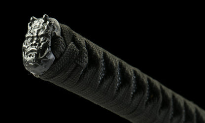 "Crimson Mirage" Katana - 28.3" Phantom 65Mn Blade | Zinc Alloy Tsuba | Alert No.410,Functional samurai sword