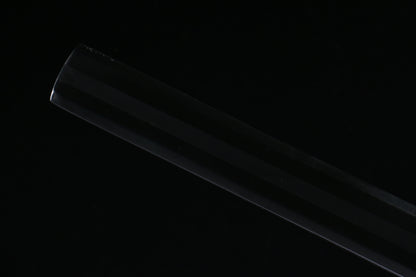 Naruto Style Black Kusanagi, 103cm & 1.2kg Lightweight, 1045 Steel Construction with Black Finish, Anime Prop for Display & Fans,Hand-forged katana