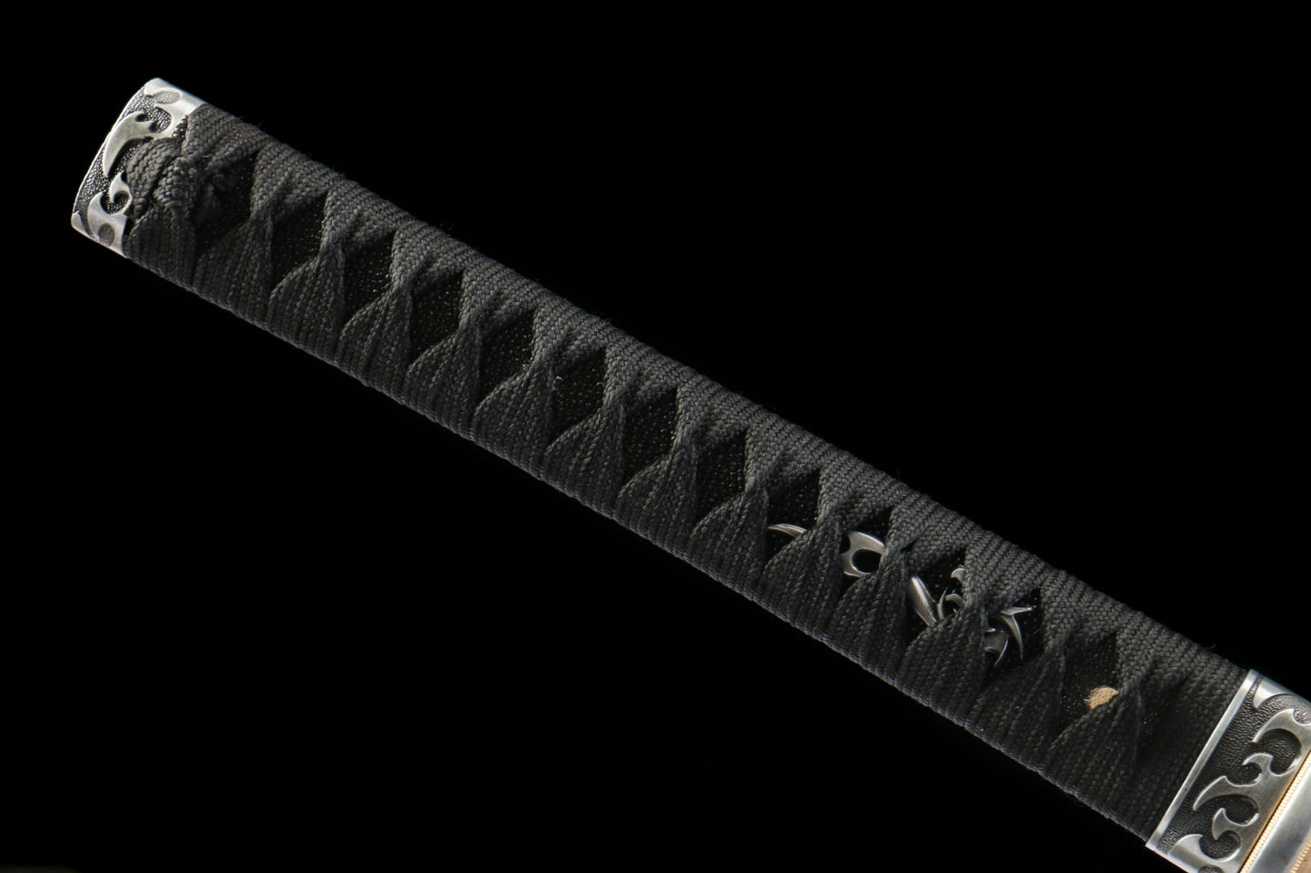 Tranquil Radiance 26-inch Katana with Wooden Dragon Carving | 1060 Steel Precision Tempering | Genuine Ray Skin Handle & Alpine Hardwood Sheath | Collector's Hand-Forged Sword,Functional samurai sword