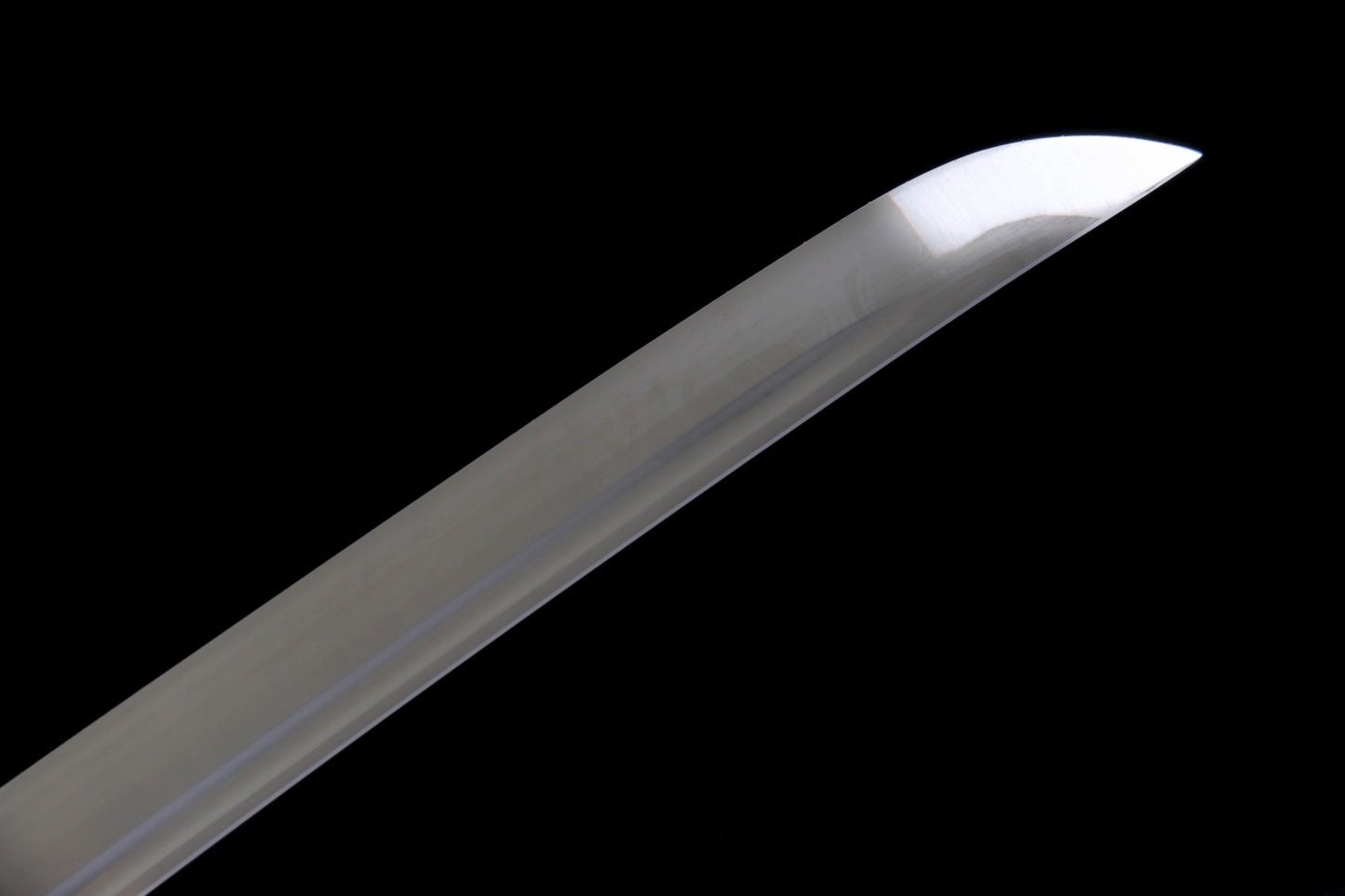 Tranquil Radiance 26-inch Katana with Wooden Dragon Carving | 1060 Steel Precision Tempering | Genuine Ray Skin Handle & Alpine Hardwood Sheath | Collector's Hand-Forged Sword,Functional samurai sword