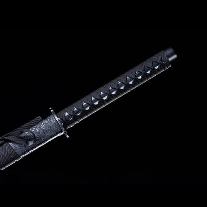 Prisoner Dragon - Movie & TV Style Chinese Prop Dao, High Manganese Steel Blade, Lightweight PC-ABS Synthetic Sheath, 101.5cm for Cosplay & Collection,Full tang sword, Tameshigiri practice