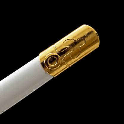 Platinum Ten-U-Zan - Anime Style Collectible Katana, 1045 Steel with Special Craft, 105cm Overall, Grand Line Inspired Display Piece,Hand-forged katana