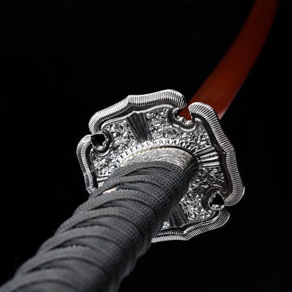 Undying Slayer / Immortal Slayer Katana - Anime & Game Style, 105cm Overall & 1.7kg, High-Performance Craft for Cosplay & Display,Hand-forged katana