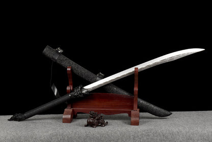 Chi Lang Xiuchun Dao, 117cm & 1.45kg, 7Cr17MOV Stainless Steel with Wide 4.2cm Blade, Chinese Broadsword for Collectors,Hand-forged katana