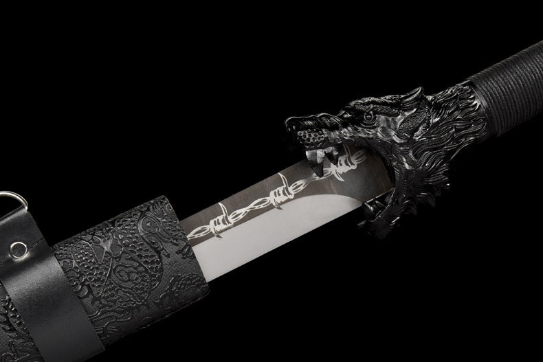 Chi Lang Xiuchun Dao, 117cm & 1.45kg, 7Cr17MOV Stainless Steel with Wide 4.2cm Blade, Chinese Broadsword for Collectors,Hand-forged katana