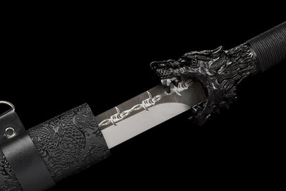 Chi Lang Xiuchun Dao, 117cm & 1.45kg, 7Cr17MOV Stainless Steel with Wide 4.2cm Blade, Chinese Broadsword for Collectors,Hand-forged katana