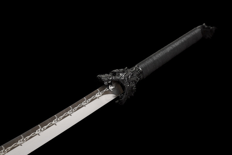 Chi Lang Xiuchun Dao, 117cm & 1.45kg, 7Cr17MOV Stainless Steel with Wide 4.2cm Blade, Chinese Broadsword for Collectors,Hand-forged katana