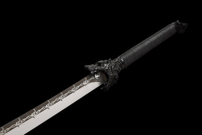 Chi Lang Xiuchun Dao, 117cm & 1.45kg, 7Cr17MOV Stainless Steel with Wide 4.2cm Blade, Chinese Broadsword for Collectors,Hand-forged katana