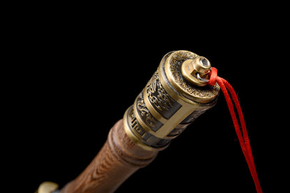 "Ancient Yue Divine Sword" Chinese Short Sword | Medium Carbon Steel Hand-Forged | Collector's Grade Art Piece