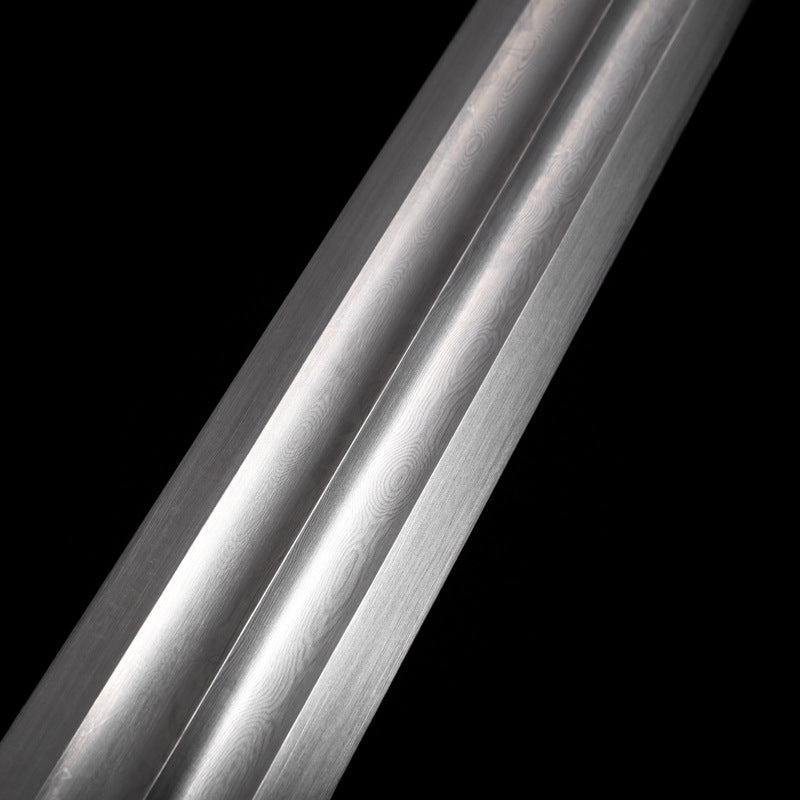 General's Command - Black Sandalwood Chinese Sword | Thousand-layer Steel Hand-Forged | Collector's Grade Art Piece