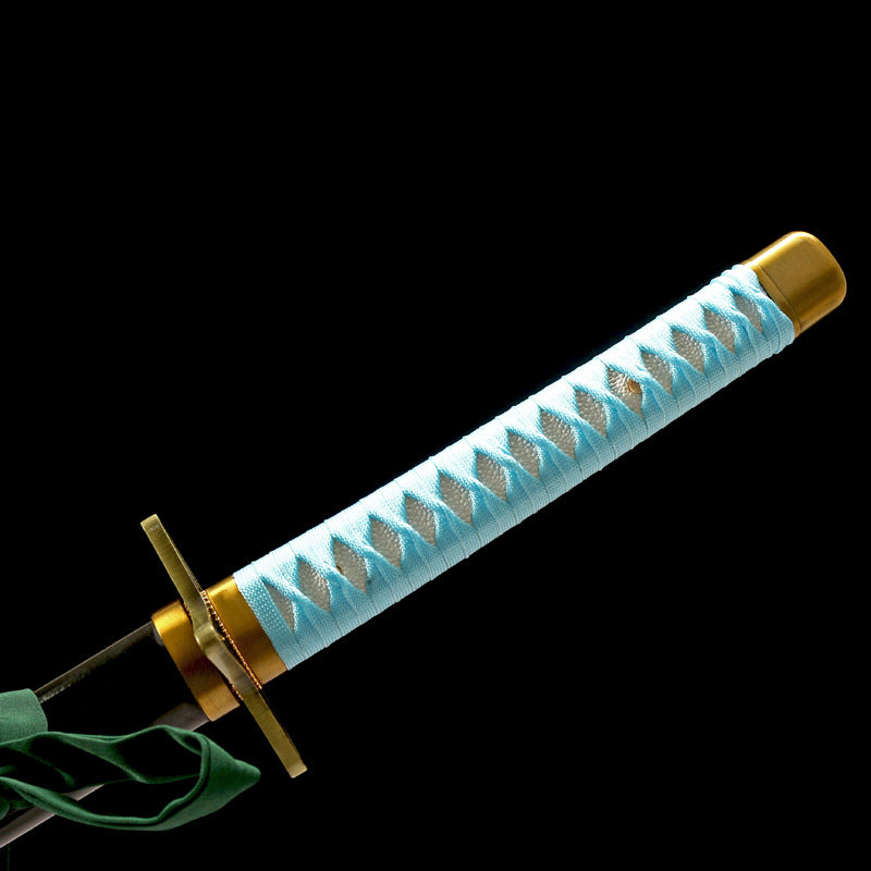 Anime Style “Sea Star” Katana, 105cm Overall with 1045 Steel Blade, Well-Balanced for Display & Cosplay