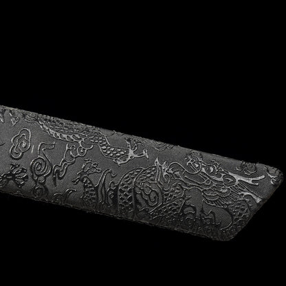 "Dragon Gleam Tang Hengdao" Chinese Saber | Hand-Forged Blade | Collectible Sword