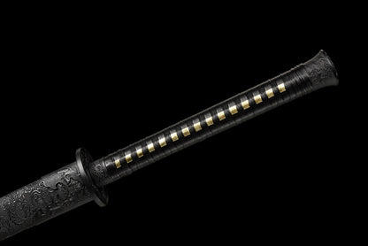 "Dragon Gleam Tang Hengdao" Chinese Saber | Hand-Forged Blade | Collectible Sword