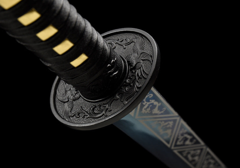 "Dragon Gleam Tang Hengdao" Chinese Saber | Hand-Forged Blade | Collectible Sword