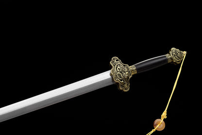 Dragon Sword-Gilt Imitation Chinese Katana | Thousand-layer Steel Hand-Forged | Collector's Masterpiece Sword