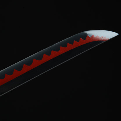 Anime Collectible "Qiu Shui" Katana - High-Fidelity Character Sword, Forged from 1045 Steel, 105cm Display Prop for Fans