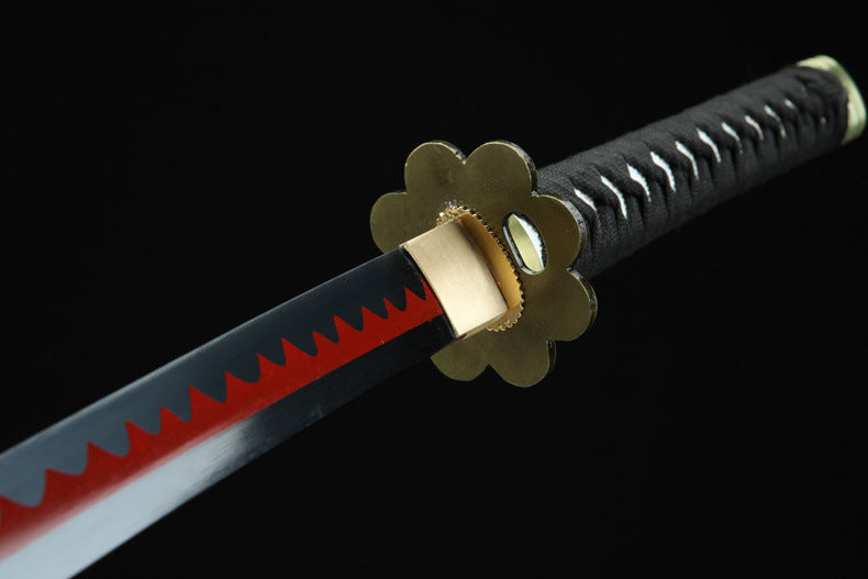 Anime Collectible "Qiu Shui" Katana - High-Fidelity Character Sword, Forged from 1045 Steel, 105cm Display Prop for Fans
