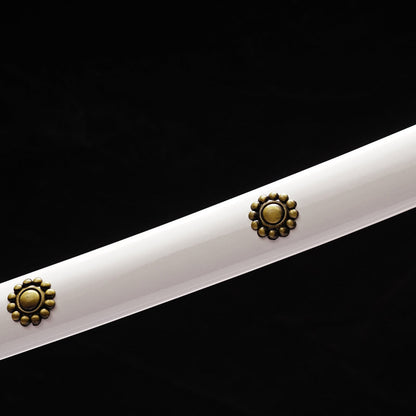 Anime “Tenbazame” Katana - Expertly Crafted from 1045 Steel, Substantial 1600g Weight, Themed Collectible for Display & Cosplay,Hand-forged katana