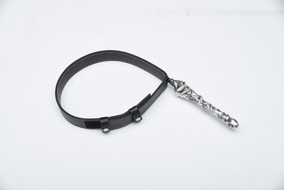 Wen Jing Jian - "Mysterious Lotus Casebook" Li Lianhua 1:1 Replica, Folded Pattern Steel, Solid Copper Silver-Plated Fittings, Belt Sheath, Collector's Edition