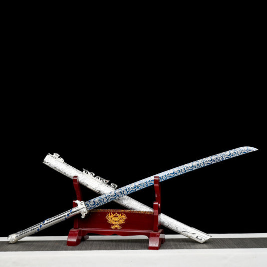 "Laughing Breeze" Chinese Sword | Hand-Forged Steel | Collectible Art Blade