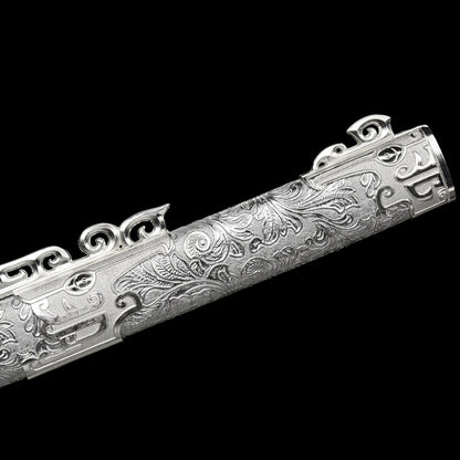 "Laughing Breeze" Chinese Sword | Hand-Forged Steel | Collectible Art Blade