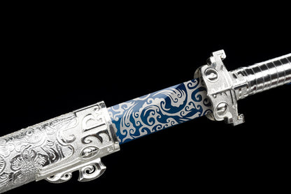 "Laughing Breeze" Chinese Sword | Hand-Forged Steel | Collectible Art Blade