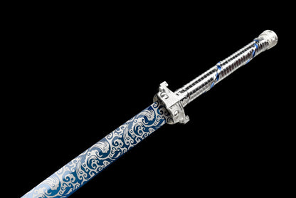 "Laughing Breeze" Chinese Sword | Hand-Forged Steel | Collectible Art Blade