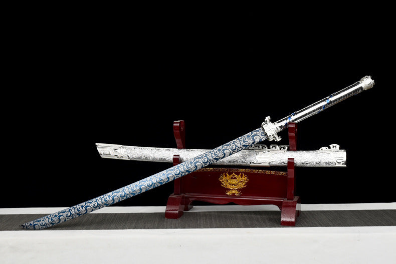"Laughing Breeze" Chinese Sword | Hand-Forged Steel | Collectible Art Blade