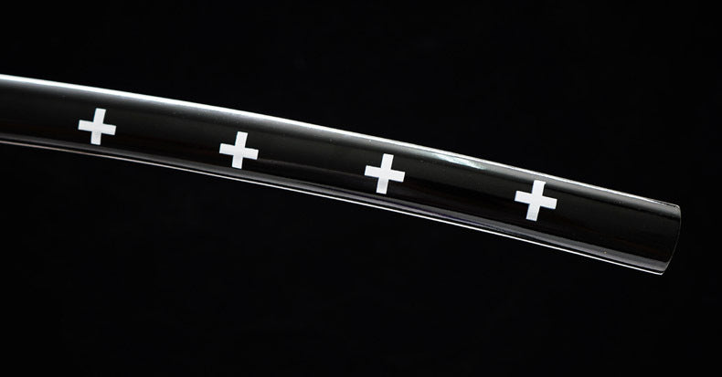 Purple Doctor Anime Katana - Popular Series Inspired Collectible, 1045 Steel with Special Treatment, 105cm Overall & 1600g Weight,Hand-forged katana